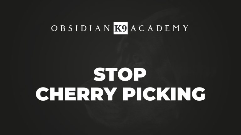 Stop Cherry Picking