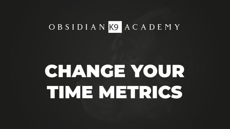 Change Your Time Metrics